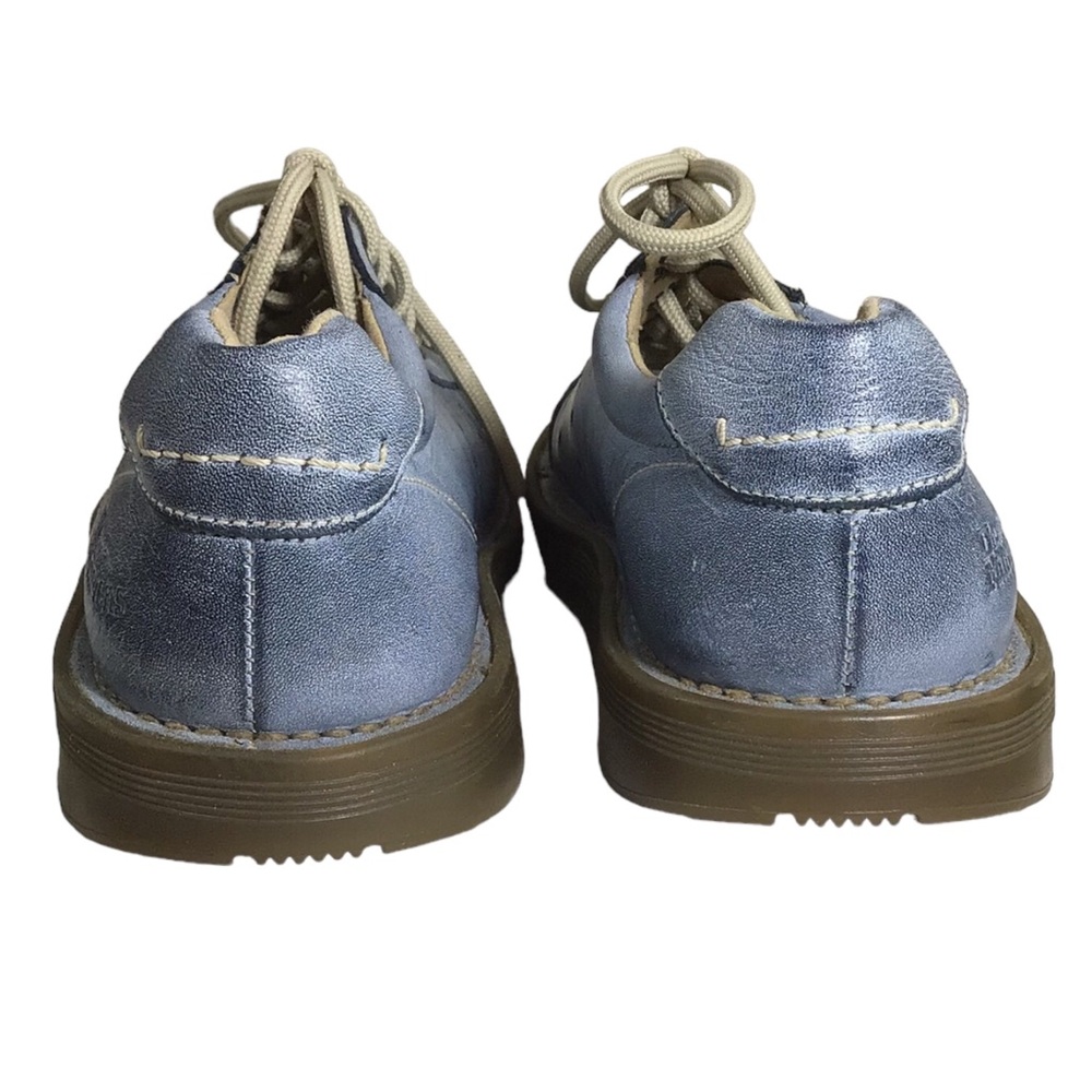 Dr. Martens Women's Blue Leather Oxford Lace-Up Shoes 
Size US 6 - Picture 3 of 6